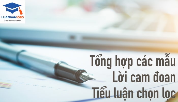 loi-cam-doan-trong-bai-tieu-luan Tổng hợp mẫu lời cam đoan trong bài tiểu luận chọn lọc