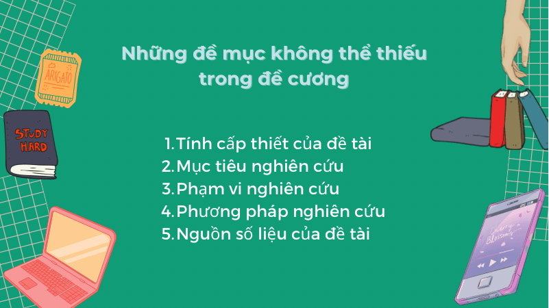 nhung-de-muc-khong-the-thieu-trong-de-cuong Những đề mục không thể thiếu trong đề cương
