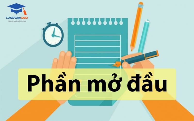 Phần mở đầu trong luận văn thạc sĩ