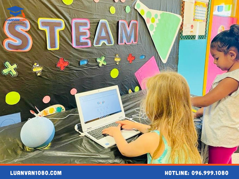 Sáng Kiến Kinh Nghiệm Steam Cho Trẻ Mầm Non