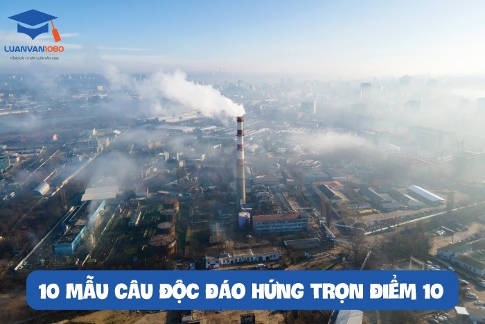 10 mẫu câu độc đáo hứng trọn điểm 10