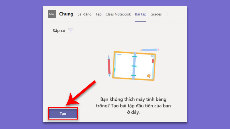 Bước 4: Tạo bài tập