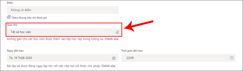 Bước 6: Xác định đối tượng giao form