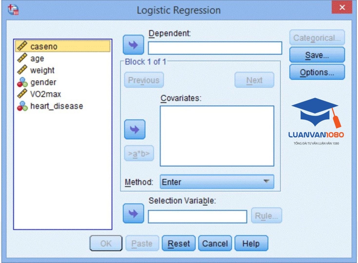 Giao diện Logistic Regression