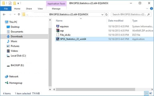 Phần mềm SPSS 22