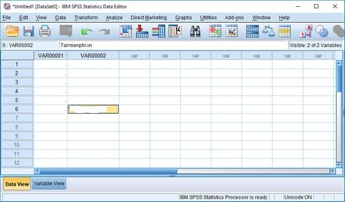 Phần mềm SPSS 22