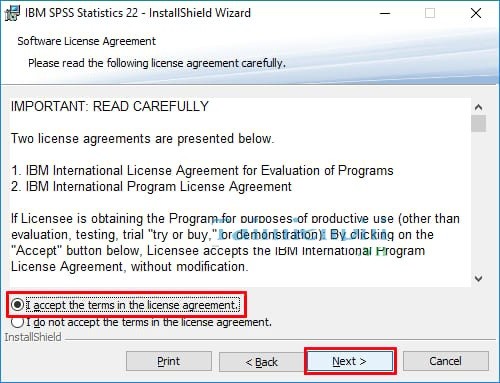 Cài đặt phần mềm spss 22