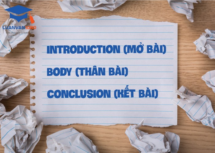 Cấu trúc bài essay chuẩn mẫu