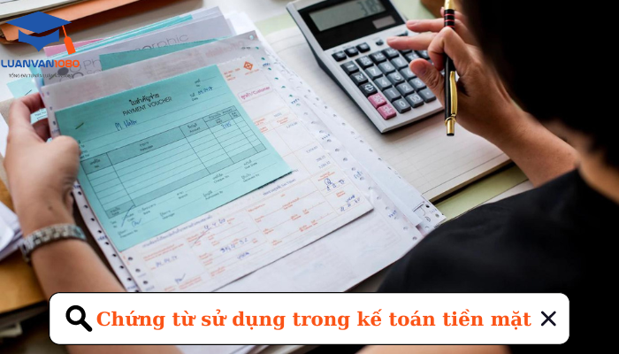 Chứng từ sử dụng trong kế toán tiền mặt