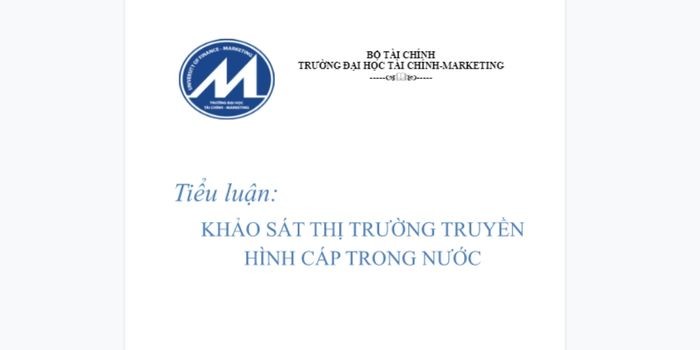 Khảo sát thị trường truyền hình cáp trong nước