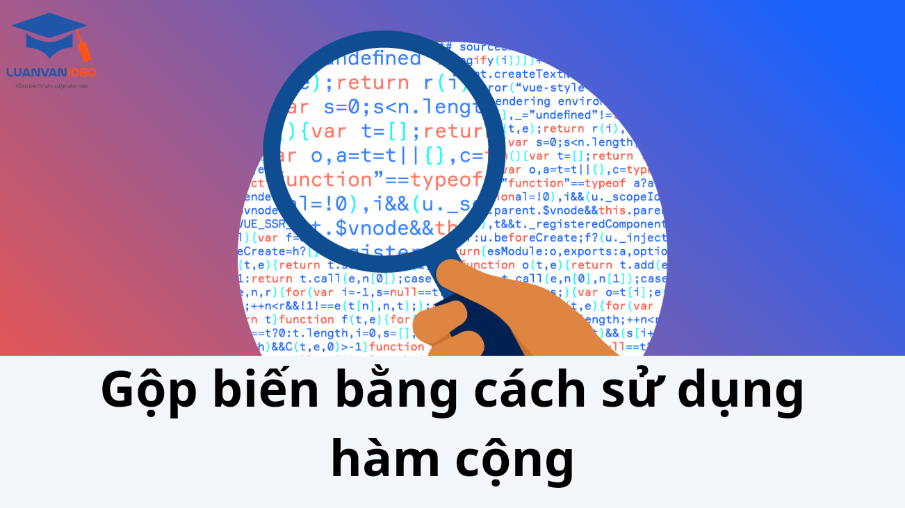 Tiến hành cách gộp biến trong SPSS bằng cách sử dụng hàm cộng