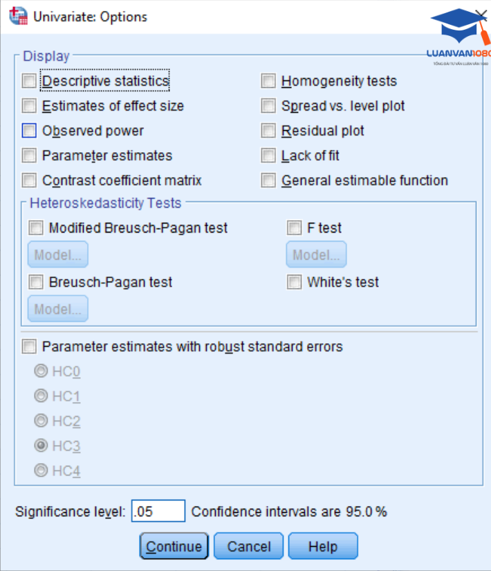 Kiểm định Ancova trong SPSS