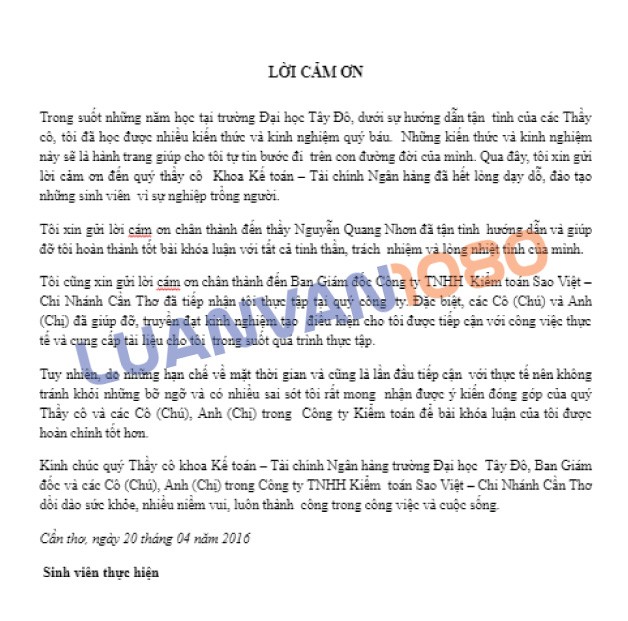 Luận văn kế toán nợ phải thu khách hàng tại công ty Sao Việt