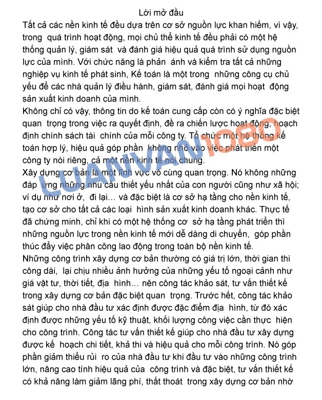 Luận văn về kế toán tài sản cố định tại Công ty thiết kế Đường bộ