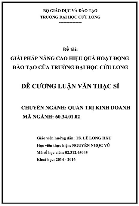 Mẫu bìa luận văn tốt nghiệp DCN