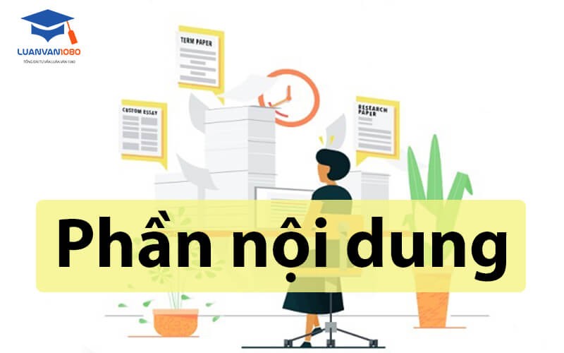 Phần nội dung trong luận văn thạc sĩ