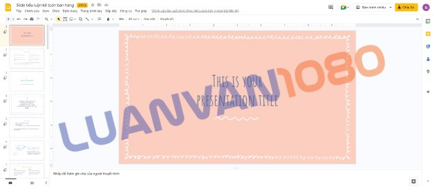 Slide tiểu luận kế toán bán hàng