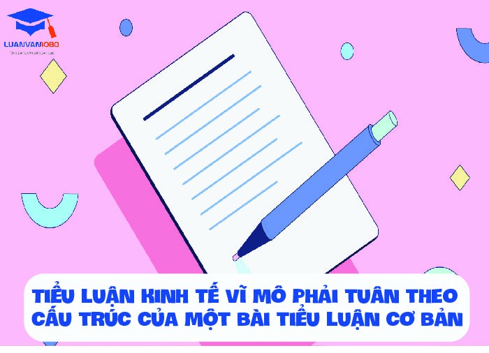 Cấu trúc tiểu luận kinh tế vĩ mô