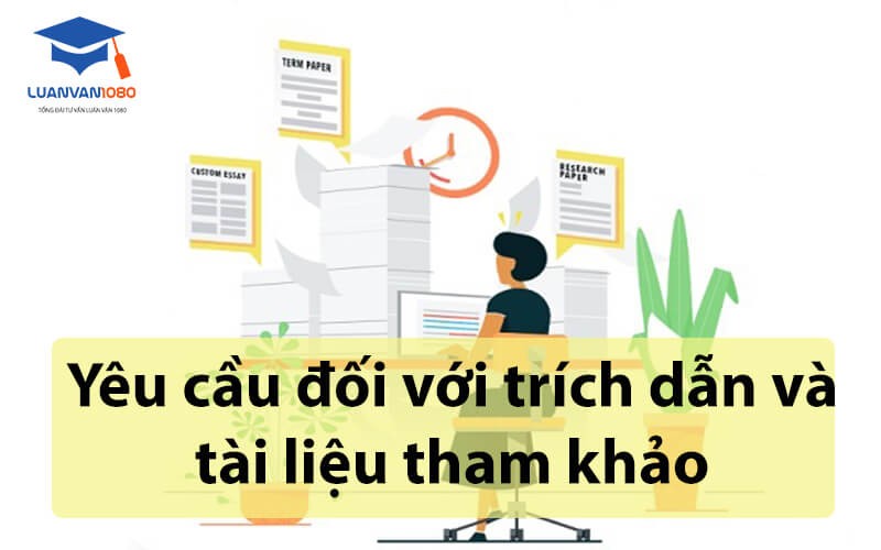 Yêu cầu đối với trích dẫn và tài liệu tham khảo
