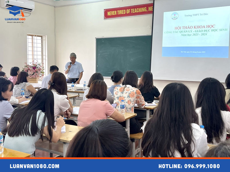 Luận văn cao học quản lý giáo dục